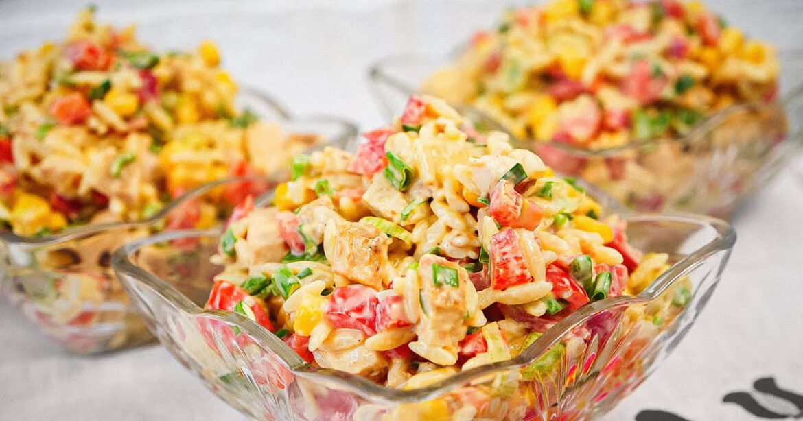 Быстрый итальянский салат: готовим 4 дня подряд, съедается за минуту!