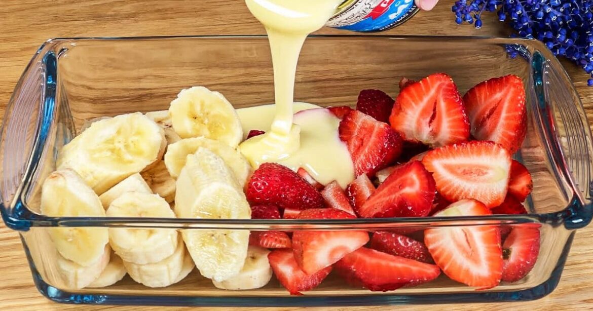 Простой весенний десерт из 3 ингредиентов: готовьте, пока сезон!