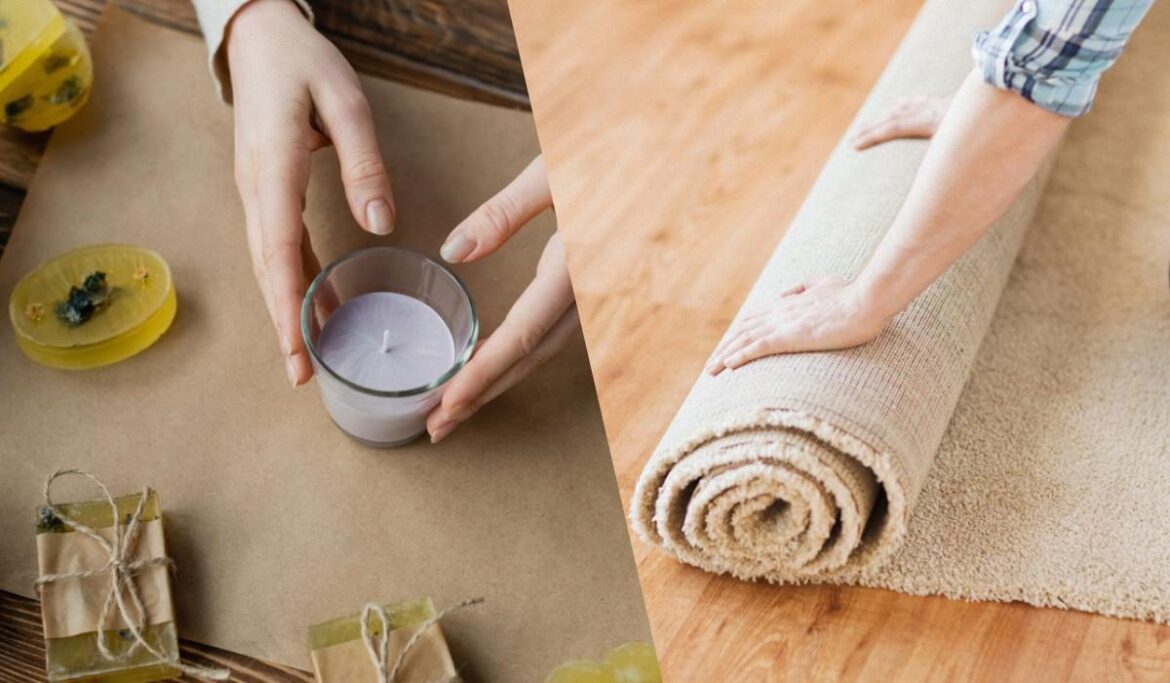 Как удалить воск с ковра: простой и безопасный лайфхак