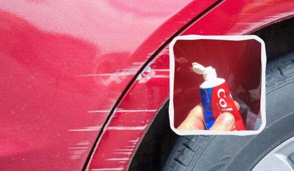 Легкий способ избавиться от царапин на авто: секрет в зубной пасте